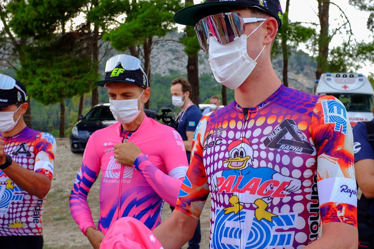 Palace x Rapha Cycling Collab Drops 